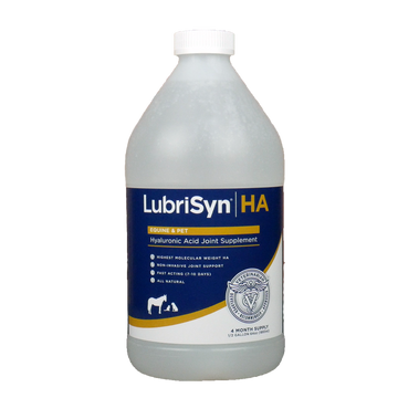 LubriSyn HA pet and equine half-gallon.